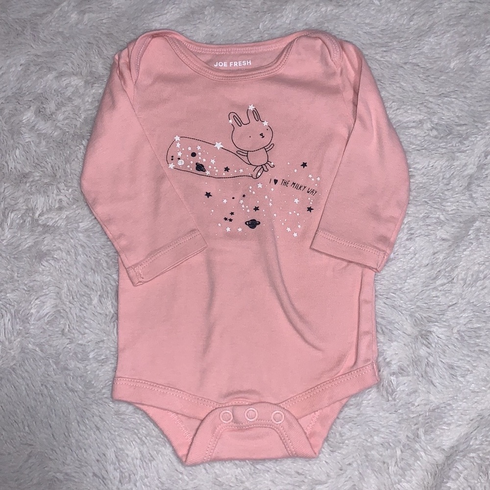 (3 for $10) joe fresh bunny bodysuit